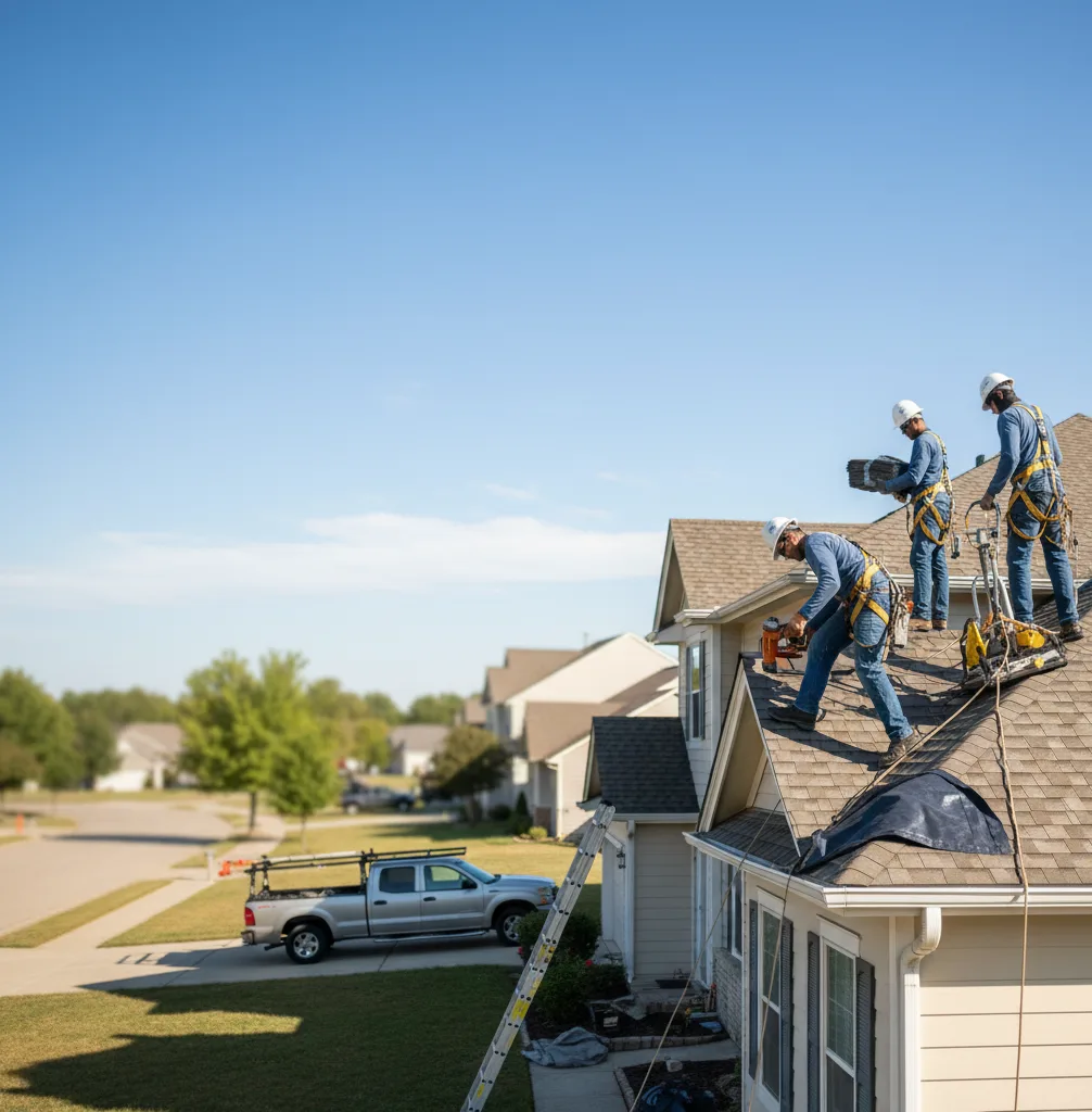 Roof Repair in Muscatine